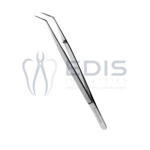 Edis Industries Dental Dressing Pliers Fig #17 Serrated Tips