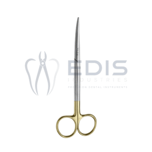 Metzenbaum Surgical Scissors 180mm TC Gold Curved
